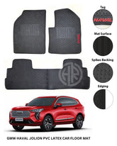Haval H6 2021-2024 PVC Rubber Latex Mats Black Waterproof Car Floor Mats